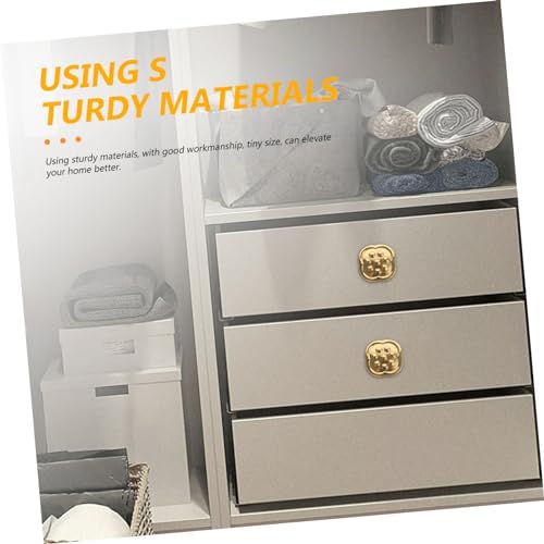 Durable Modern Brass Door knobs Pulls for Cabinets Drawers