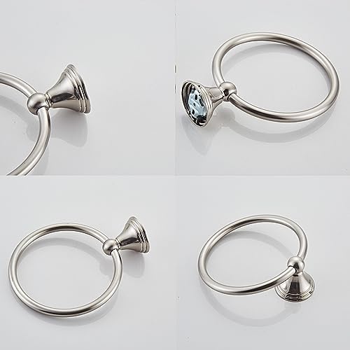 Bluebyrne - Compact Stainless Steel Towel Ring