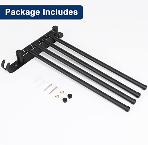 NearMoon 4-Arm Swivel Towel Rack