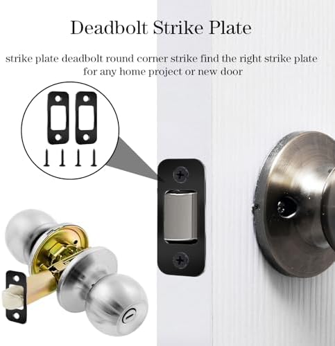 LLOUSSAK2-Pack Door Strike Plate