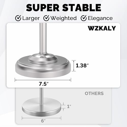 Stainless Steel TP Holder Brushed Nickel 22 Height