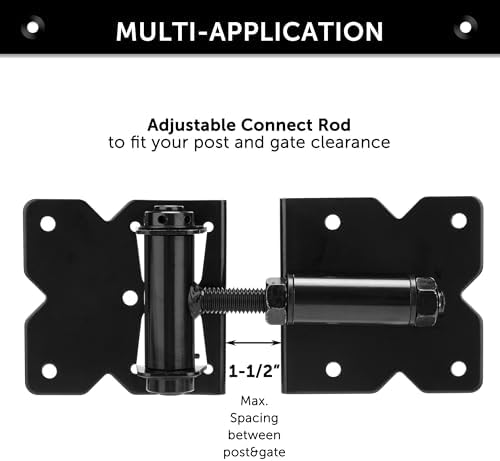 Adjustable Self-Closing Gate Hinges