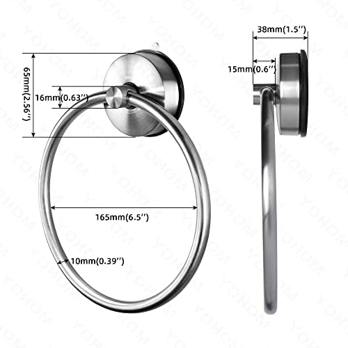 YOHOM Suction Cup Towel Holder