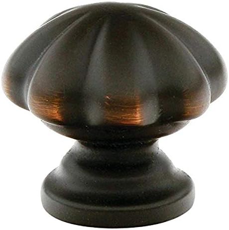 Emtek Melon Pull - Brass with Oil Rubbed Bronze Finish