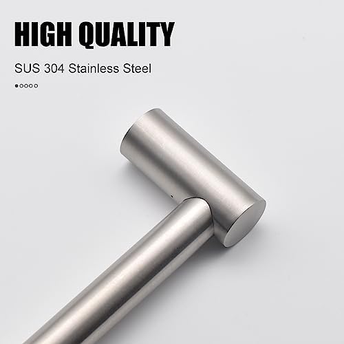 Adjustable 304 Stainless Steel Towel Bar for Bathroom Sturdy and Rust-Proof Towel Holder