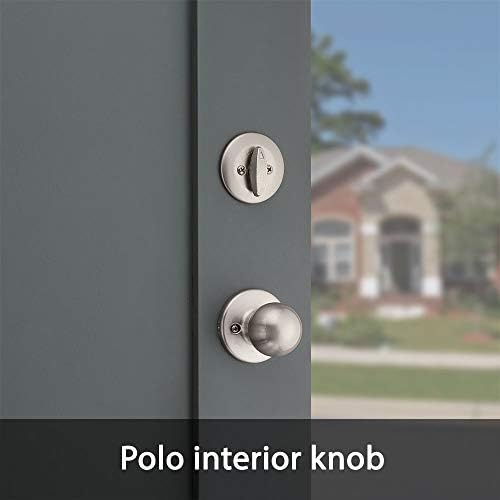 Belleview Front Door Lock Handle and Deadbolt Set