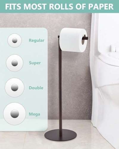 Toilet Paper Holder Space Saving Durable