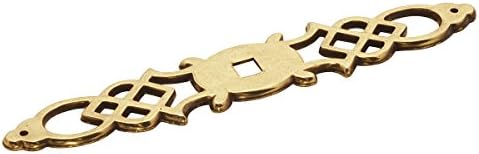 Queen Anne Back Plate Set wLancaster Polished Finish