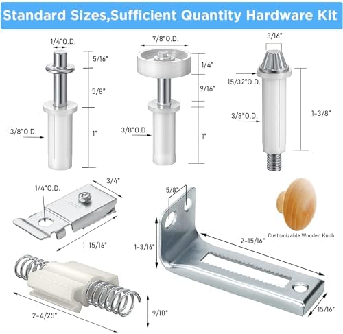 BAV Bifold Door Hardware Kit for 60-inch Doors