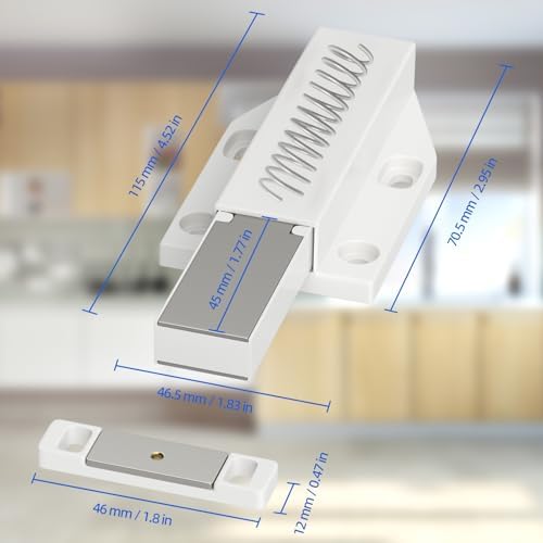 6-Pack Magnetic Push Latch by Jiayi