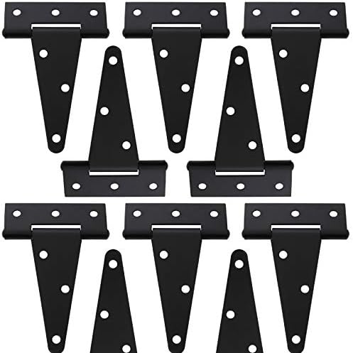 10-Pack 4 Inch Steel Hinges for sheds and gates