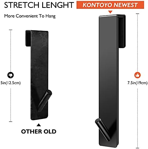 Sturdy Towel Holders Over Door Bases