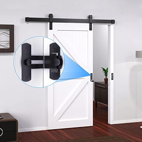Premium 90-Degree Barn Door Lock for Home Outdoor Use