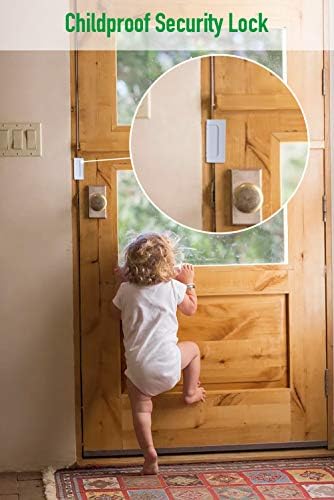 Top Front Door Lock for Security with 800 lbs Kids Safety