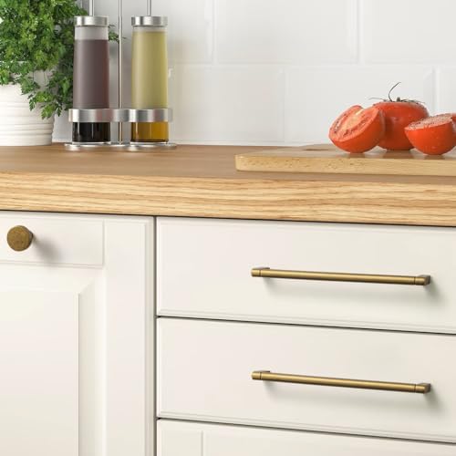Goo-Ki 6-Piece Antique Brass Cabinet Knobs - DurablePulls