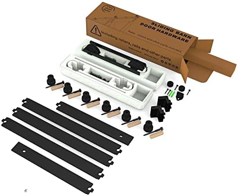6FT Sliding Barn Door Hardware Kit