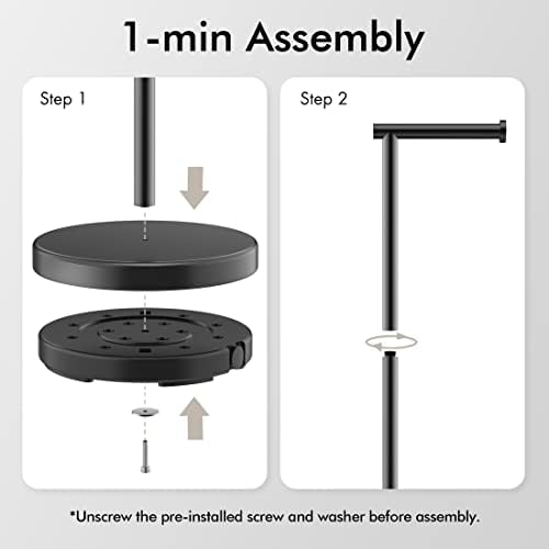 Rust-Proof Stainless Steel Toilet Paper Holder