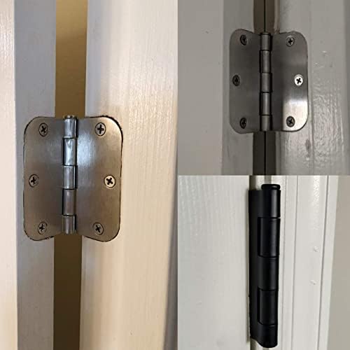 30-Piece Round Door Hinges