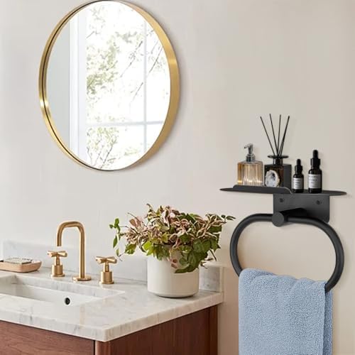 Matte Black 304 Stainless Steel Towel Hanger for Bathrooms kitchens