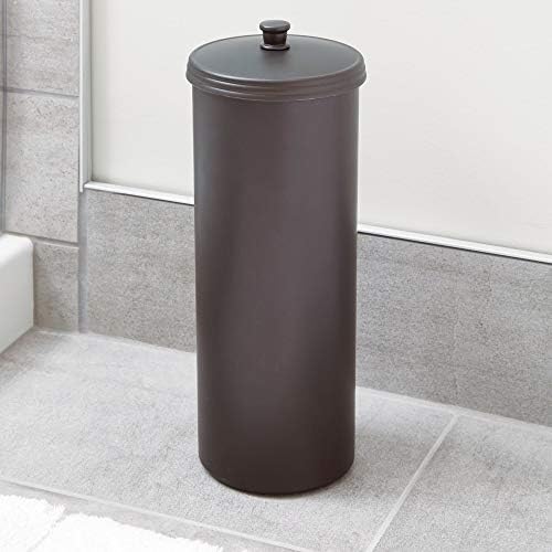 iDesign Kent Plastic Toilet Tissue Holder Stand 3 Rolls 65 x 155 Bronze