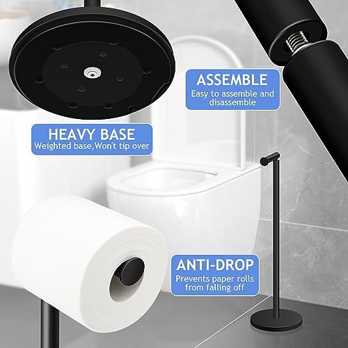 Secure Durable Toilet Paper Holder