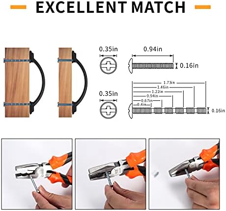 AOOTOCH 10 Pack 3 Inch Cabinet Pulls Oil Rubbed Bronze Handles Drawer Pulls for Kitchen Cabinet Cupboard