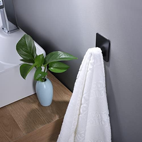 Space-Saving Wall Hooks - 4-Piece Set for Bathroom Kitchen