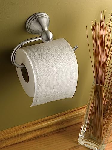 Moen Preston Collection Spot-Resist Wall-Mounted Toilet Paper Holder Brushed Nickel