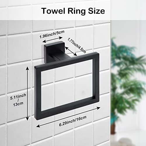 Sturdy Square Towel Holder Set