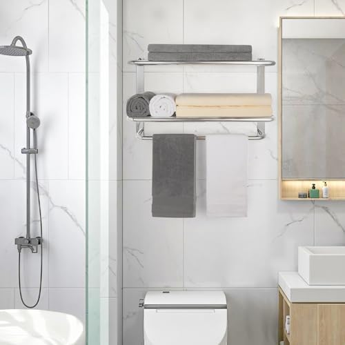 Rust-Proof 3-Tier Towel Rack for Bathroom Smooth Finish Easy to Install and Use