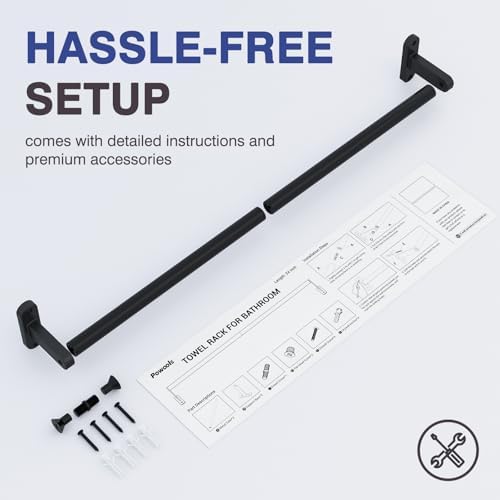 STURDY 24 TOWEL RACK - BATHROOM ACCESSORY WhatsApp