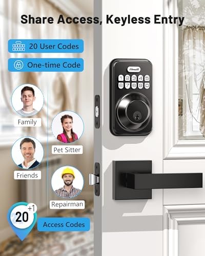 Zowill Keyless Entry Door Lock Secure Easy to Use