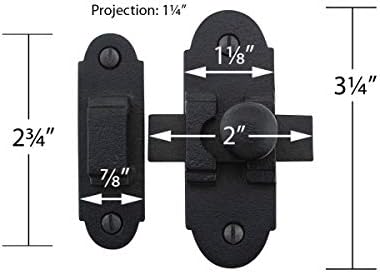 Durable 2 Slide Bolt Latch for Home Outdoor Use