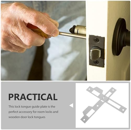 Artificial Better - Door Groove Repair Security Strike Plate Set