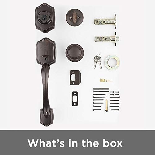 Secure Front Door Lock with SmartKey Easy Install