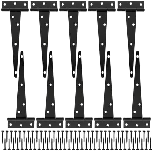 EATHEATY10Pack Heavy Duty Gate Hinges for Barn Shed Doors
