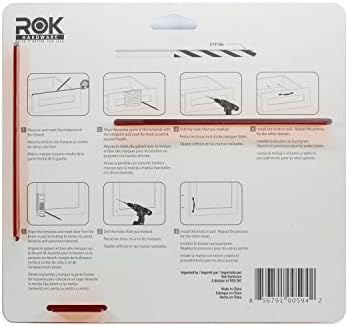 Cabinet Door Drawer Drill Template
