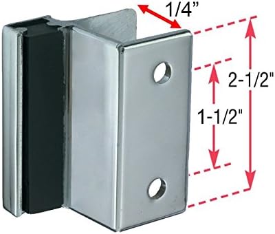 Waterproof Partition Door Hinges for Outswing Toilets Durable Chrome-Zinc Door Swing Set