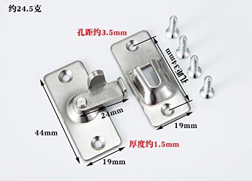 Secure Smooth 90-Degree Thumb-Lock Door for Barn Doors