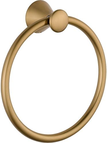 Delta 73846 Bath Towel Ring Elegant Champagne Bronze Design