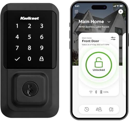Kwikset Halo Wi-Fi Smart Door Lock Keyless Entry