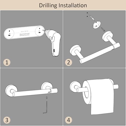 BGL Pivoting Toilet Paper Holder