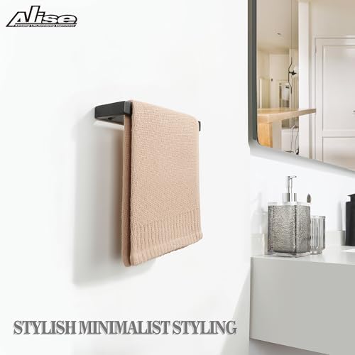 Sturdy 4-Sided Wall-Mounted Towel Holder 8 Inch stainless steel