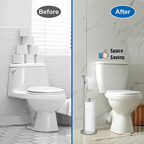 Ergonomic Toilet Paper Holder 5 Roll Capacity