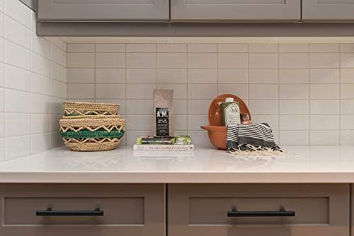 Stainless Steel 30-Pack 5-Inch Cabinet Pulls Matte Black Finish