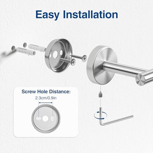 Arc Rust-Proof Stainless Steel Toilet Paper Holder Brushed Nickel