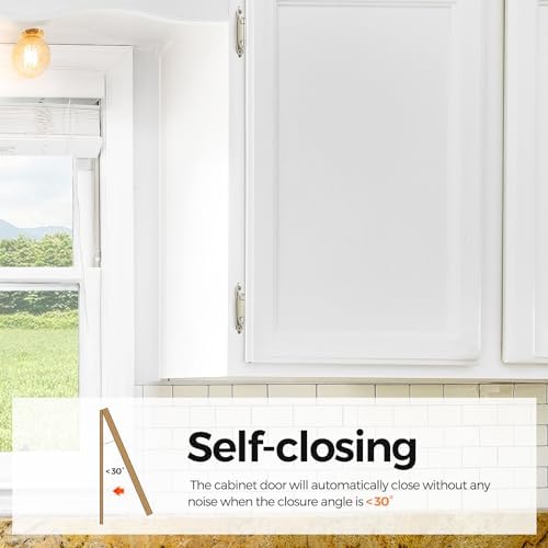 Sturdy Semi-Concealed Cabinet Hinges