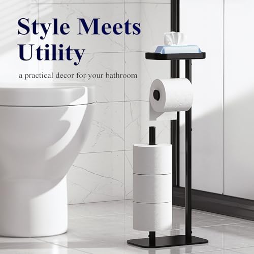 Kitsure Double-Stack Toilet Paper Holder