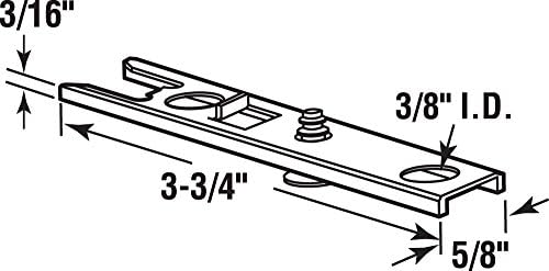 Prime-Line Steel Bi-Fold Door Bracket Mounts Top Track