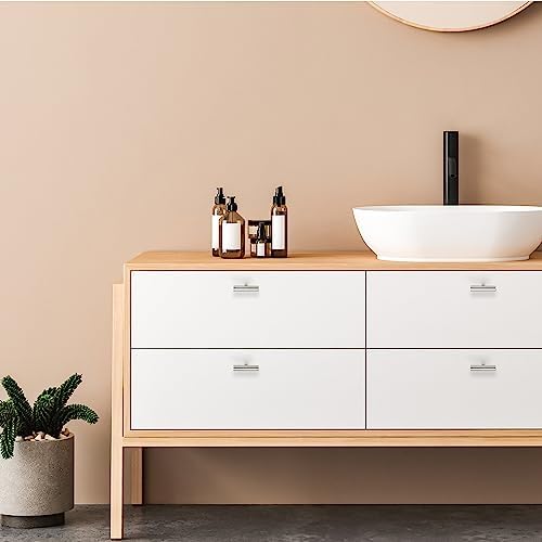 30-Pack Silver Sturdy Cabinet knobs Stainless Steel T-Bar Design Kitchen Bathroom Use